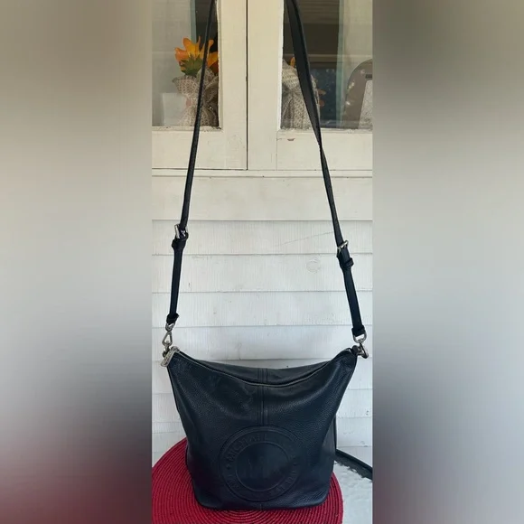 MICHAEL KORS PEBBLED LEATHER  FULTON SPORT CROSSBODY MESSENGER BAG. PRISTINE! - Picture 5 of 13